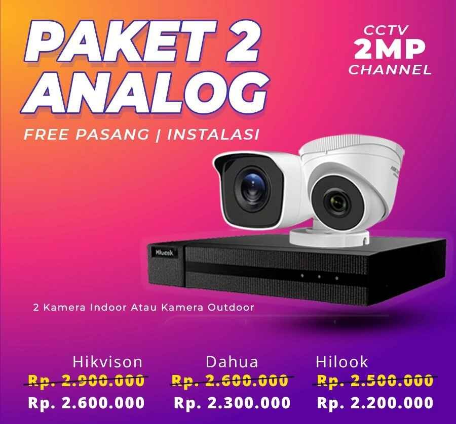 Harga Paket CCTV Analog