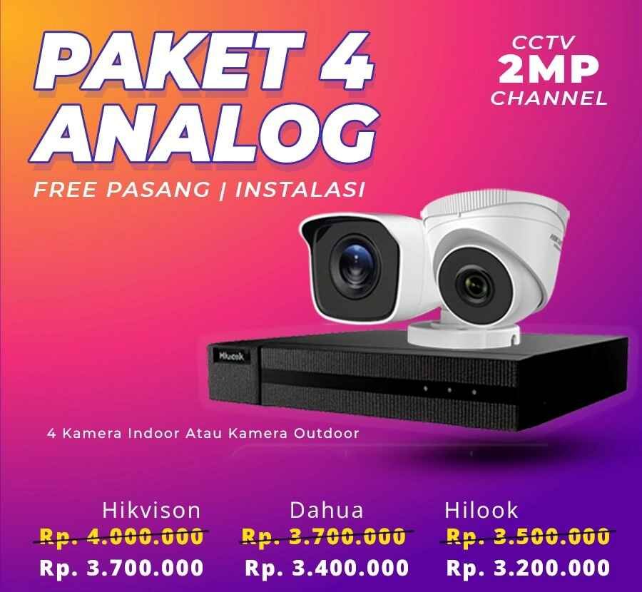 Harga Paket CCTV Analog