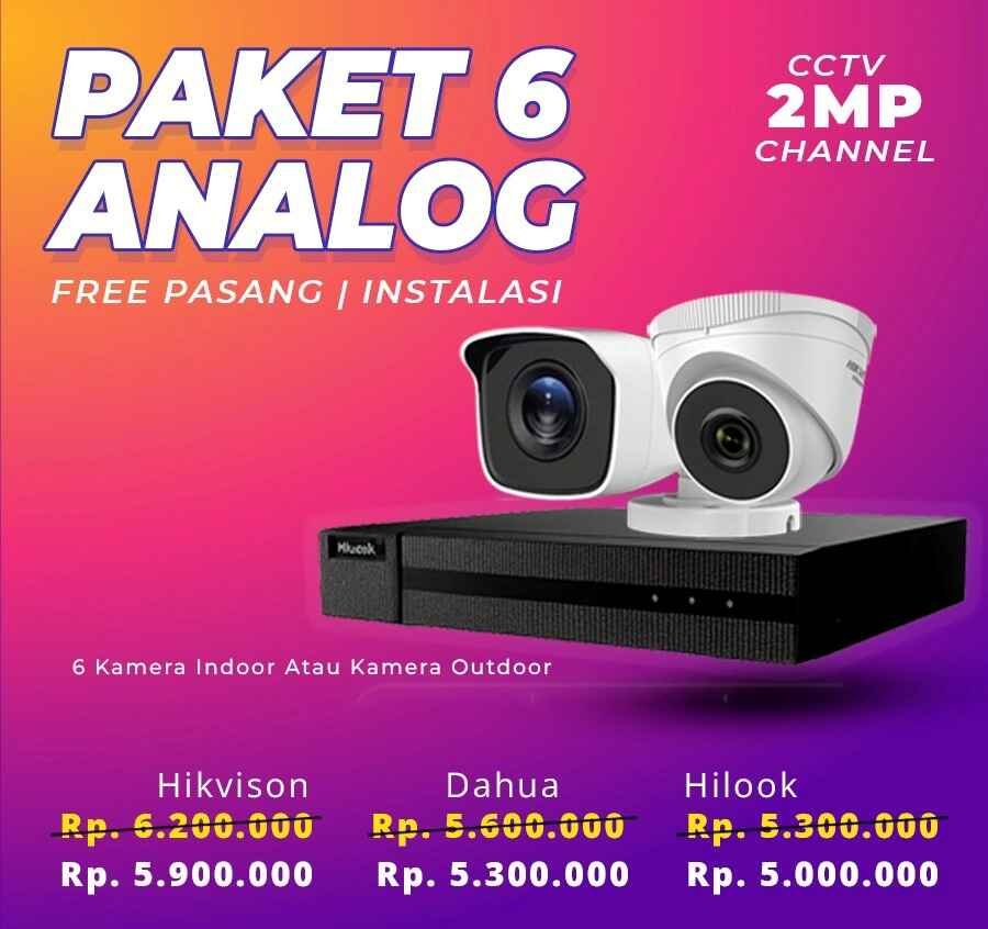 Harga Paket CCTV Analog