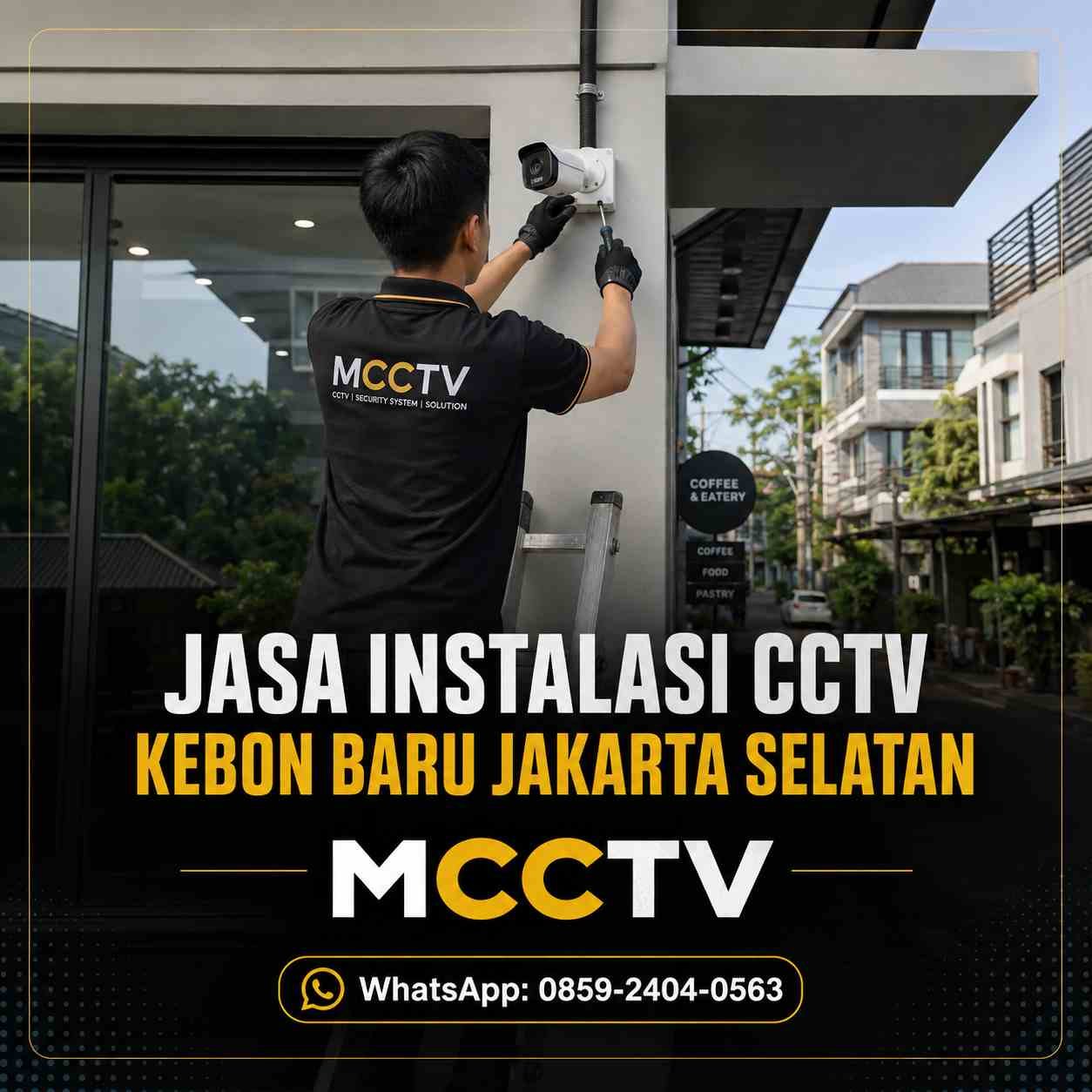 Jasa instalasi CCTV Kebon Baru Jakarta Selatan MCCTV dengan teknisi profesional dan pemasangan kamera CCTV rapi
