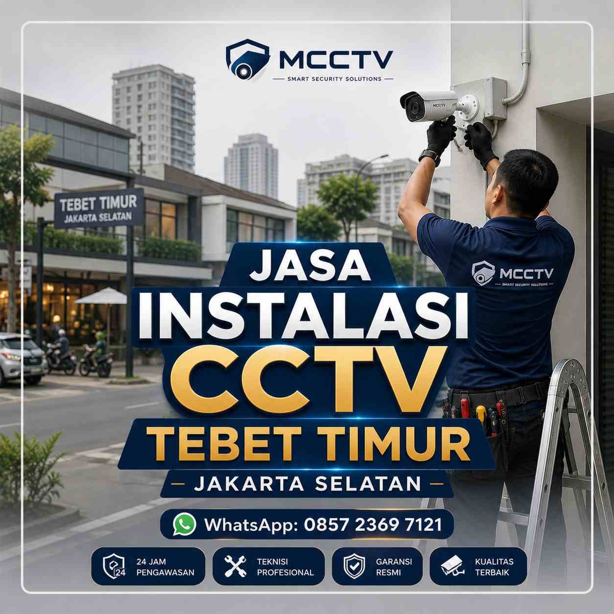 Jasa instalasi CCTV Tebet Timur Jakarta Selatan oleh MCCTV