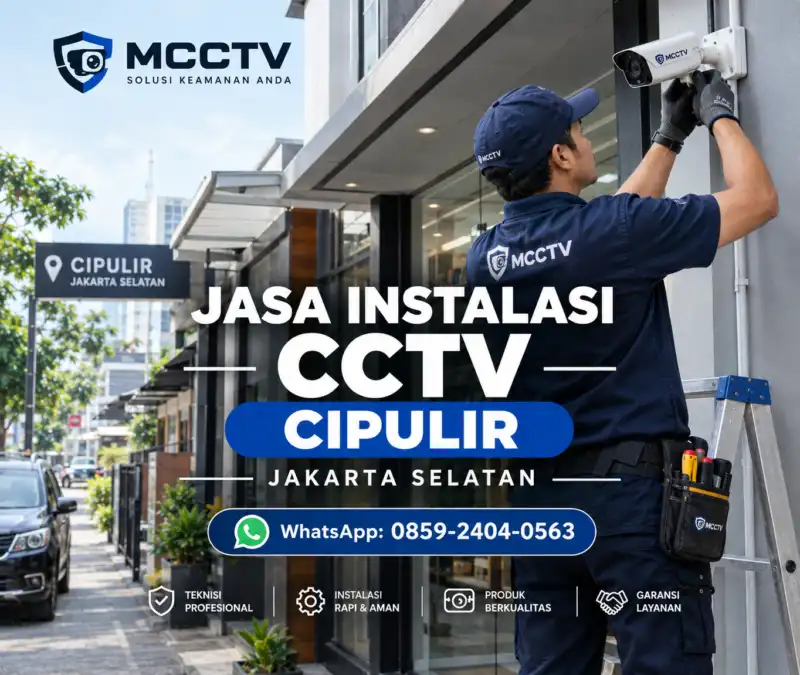 Jasa instalasi CCTV Cipulir Jakarta Selatan untuk rumah toko ruko dan kantor oleh MCCTV