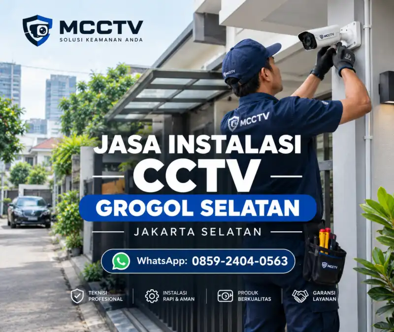 Jasa instalasi CCTV Grogol Selatan Jakarta Selatan untuk rumah ruko toko dan kantor oleh MCCTV