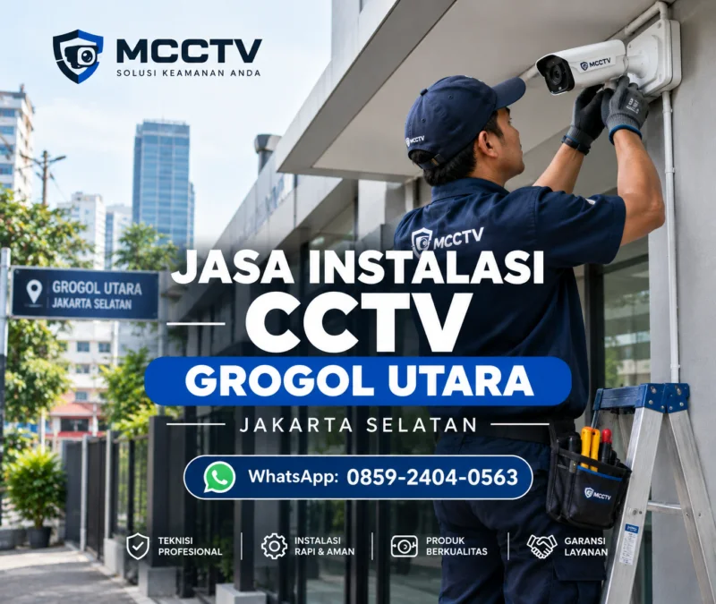 Jasa instalasi CCTV Grogol Utara Jakarta Selatan untuk rumah ruko toko dan kantor oleh MCCTV