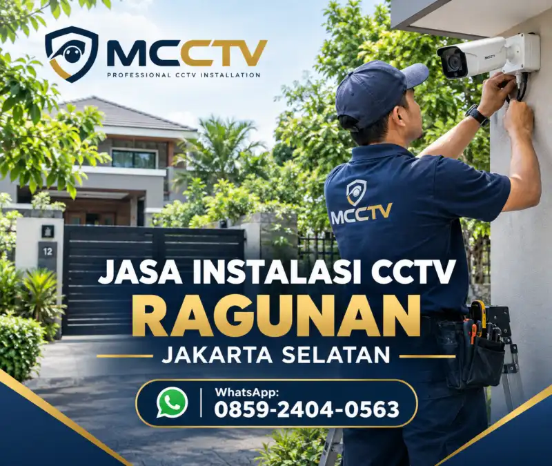 Jasa instalasi CCTV Ragunan Jakarta Selatan MCCTV untuk rumah toko kantor dan usaha