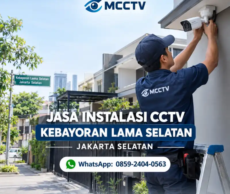 Jasa instalasi CCTV Kebayoran Lama Selatan Jakarta Selatan oleh MCCTV