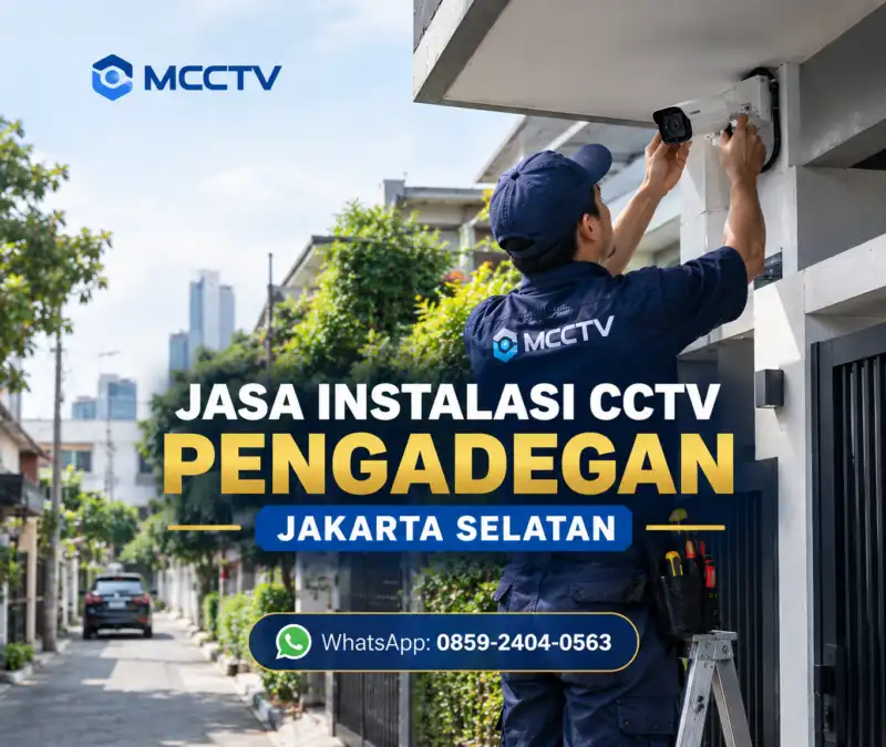 Jasa instalasi CCTV Pengadegan Jakarta Selatan oleh MCCTV