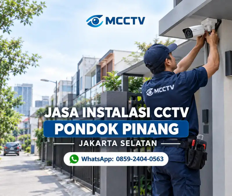 Jasa instalasi CCTV Pondok Pinang Jakarta Selatan oleh MCCTV
