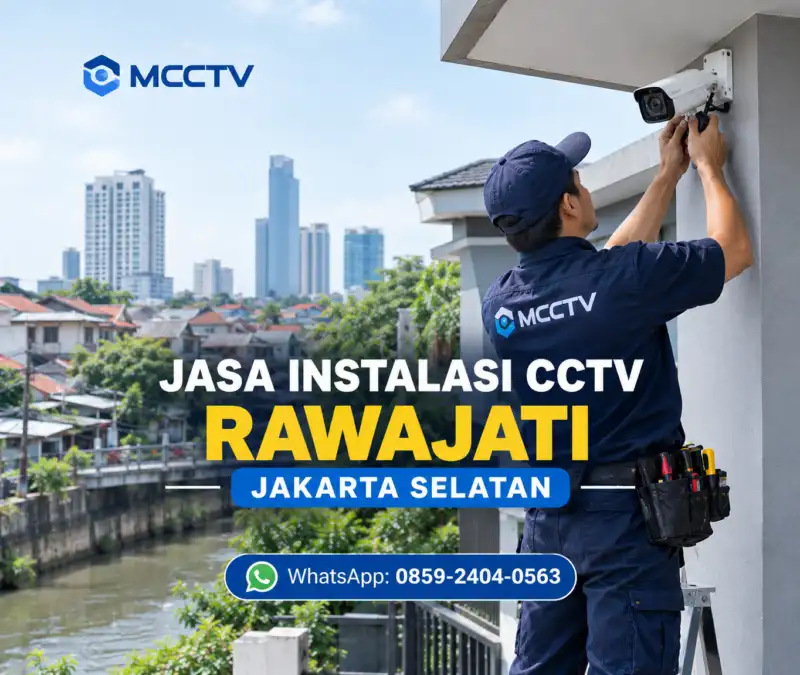Jasa instalasi CCTV Rawajati Jakarta Selatan oleh MCCTV